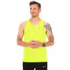 Nike Stride Maillot de course Hommes - jaunes fluo, argent, Taille L
