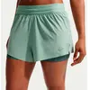 Nike Swift Short de running Femmes - vert clair, argent, Taille XL