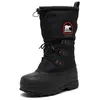 Botte d'hiver SOREL GLACIER XT (Black, Red Quar) Femme