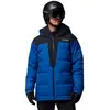 Veste à capuche Columbia Glacier Ridge Down bleu ultra noir - XXL