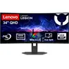 Lenovo Écran Legion 34W-2c (3440 x 1440 pixels, 34"), Moniteur, Noir
