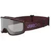 Giro - Tempo MTB - Masque VTT Dark Maroon / Clear - Taille unique