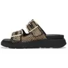 Sandales compensées à boucle femme FitFlop Gen-FF Noir 39 A2Q-001