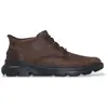 Skechers Arch Fit Garza Veterschoenen Hoog - donkerbruin - Maat 41