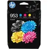 HP 953 - 6ZC69AE - Lot de 4 cartouches d'encre d'origine noir et 3 couleurs