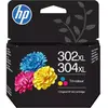 HP HP/InkHP 302XL/304XL Tri-clr Original In