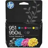 Cartouche d'encre HP Pack 4 cartouches 950XL noir et 951 couleur