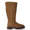 UGG pour femme. 1180414 Bottes en cuir Uptowner Tall marron (38), Plat...