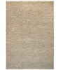 Tapis design en coton beige 120x170 cm
