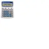 Rexel Ibico 212X - Calculatrice de bureau - 12 chiffres - blanc, bleu