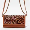 Kate Lee - Pochette en Cuir Meryl marron -  24x12.5x3 cm OS
