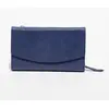 Kate Lee - Pochette en Cuir Perryne bleue - 20x12x4.5 cm OS