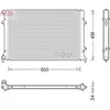 Radiateur, refroidissement moteur DENSO DRM32042