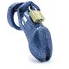 CB-X   CB-6000 Kit de Chasteté   Paillettes Bleues