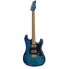 Zivix Jamstik Deluxe MIDI Guitar Blue Black Pickguard guitare électriq...