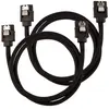 corsair câble gainé premium sata 6gbps noir 60cm droit - (cc-8900252)