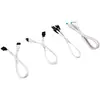 CORSAIR Kit d'extension gainé pour panneau avant (30 cm) - Blanc