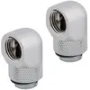 Corsair Hydro X Series 90° Rotatif Pack 2 Adaptateurs Chrome