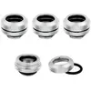 Corsair Connecteur 14 mm Hydro X Series XF Rigide Pack 4 Unités Chrome