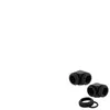 Corsair Racro 14 mm 90° Hydro X Series XF Rigide Pack de 2 unités Noir