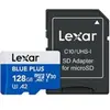 Carte mémoire Lexar microSDXC Blue Plus 128GB 170 MB/s + adaptateur SD