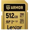 Lexar carte sdxc pro gold series armor uhs-II 512gb v60 ip68 stainless...