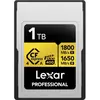 LEXAR Carte CFexpress PRO Type A Gold 4.0 Series 1TB R1800/W1650MB/s -...