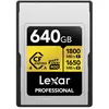 Lexar Professional Gold CFexpress 4.0 Type-A 640 Go