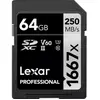 Lexar SDXC, 64 GB 64 Go UHS-II Classe 10