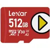 Lexar microSDXC Card 512GB Play 1066x UHS-I U3 up to 150MB/s