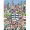 Puzzle 500 pièces : La ville baignée de soleil
