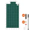 VEVOR Couverture de sécurité pour piscines creusées 4,9x9,8 m maille v...