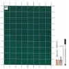 Vevor Couverture de piscine sécurité hiver rectangulaire maille vert 5,5x9,8 m