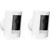 Caméras Ring Stick Up Cam Battery Blanc (2 pièces)