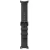 Google Pixel Watch Bracelet en cuir artisanal   Noir, Small