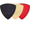 Kevin Ortega UKEPICK-ASS - Set de 3 médiators en cuir - Noir, blanc et rouge