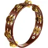 Meinl TA2BAB - Tambourin bois 2 rangées de cymbalettes - African brown