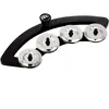 Meinl BBTA1BK - Tambourin backbeat pour fûts de 10'' et 12'' - Noir
