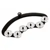 Meinl BBTA2BK - Tambourin backbeat pour fûts de 13'' et 14'' - Noir