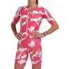 Zoot Trisuit à Manches Courtes Aero Full Zip Blooms