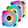 Corsair LL120 RGB - Pack de 3 + Node Pro - Blanc