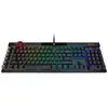 Clavier Gaming Corsair K100 RGB CH-912A01A-DE Avec Fil USB QWERTZ Noir