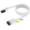 Câble Corsair iCUE LINK 1x 600mm avec connecteur droit/mince 90° blanc