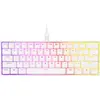 Corsair K65 RGB Mini 60% - Blanc - Cherry MX Red