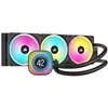 Kit de refroidissement liquide LCD Corsair iCUE LINK H150i 360 mm noir