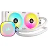 Corsair H100I Processeur Refroidisseur hybride 12 cm Blanc
