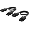 Corsair Câble De Connecteur Pc Cl-9011120-ww 2x200 Mm