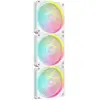 Corsair iCUE LINK LX120 RGB Triple Pack - Blanc + iCUE LINK System Hub