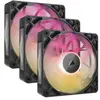 Corsair iCUE LINK RX120 MAX RGB Triple Pack - Noir + Hub de contrôle iCUE LINK