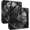 Corsair RS140 Boitier PC Ventilateur 14 cm Noir 2 pièce(s)